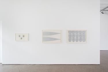 Exhibition view: Michael Venezia, Spray, Galerie Greta Meert, Brussels (28 November 2015–6 February 2016). Courtesy Galerie Greta Meert.
