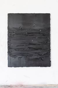 Untitled (Cassel Earth/Scheveningen Black) by Jason Martin contemporary artwork painting