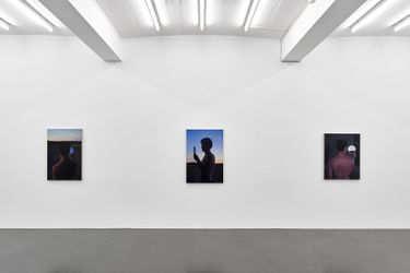 Exhibition view: Fabrice Samyn, Only in Space You May Find Your True Face, Sies + Höke Galerie, Düsseldorf (12 May–17 June 2023). Courtesy Sies + Höke. Photo: Tino Kukulies.