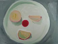 Snack Wink by Layla Rudneva-Mackay contemporary artwork painting