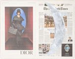 Untitled 2023, (Lunar Calendar) New York Times, 18-25 September 2023 by Rirkrit Tiravanija contemporary artwork 2