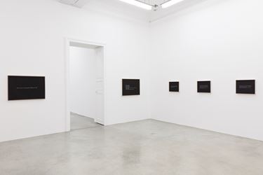 Exhibition view: Sophie Calle, 'Parce que', Perrotin, Paris (13 October–22 December 2018). Courtesy the artist and Perrotin.