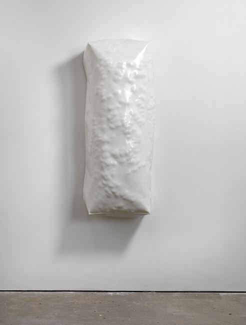 Bloated 5 (Off-White) by Angela De La Cruz contemporary artwork