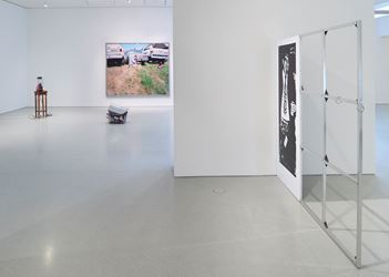 Exhibition view: Group Exhibition, Laws of Motion, Gagosian, San Francisco (14 January–9 March 2019). © Artists and Estates. Courtesy Gagosian.