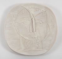 Visage de Faune by Pablo Picasso contemporary artwork sculpture, ceramics