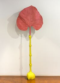 Anamorph sulphur by Caroline Rothwell contemporary artwork sculpture