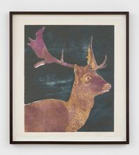 The Fallow Deer by Mamma Andersson contemporary artwork print