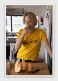 Jodie in my kitchen by Wolfgang Tillmans contemporary artwork works on paper, print