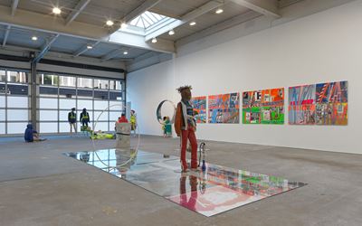 Exhibition view: Isa Genzken, David Zwirner, New York (16 September–31 October 2015). Courtesy David Zwirner.