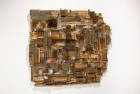 Treeless City by Herbert Golser contemporary artwork sculpture