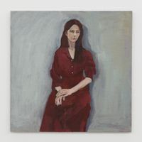Untitled (lockdown portrait) by Gillian Wearing contemporary artwork painting, works on paper