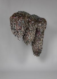 Sky Dances Light: Revolution VII by Marie Watt contemporary artwork sculpture