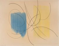 P1957-76 by Hans Hartung contemporary artwork painting, works on paper, drawing