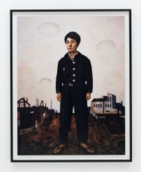 Self-Portraits of Youth (Shunsuke Matsumoto / Where Am I Standing? 1) by Yasumasa Morimura contemporary artwork photography