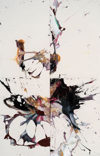 One Breath No.592 by M aka Michael Chow (周英華 麒派) contemporary artwork painting, works on paper