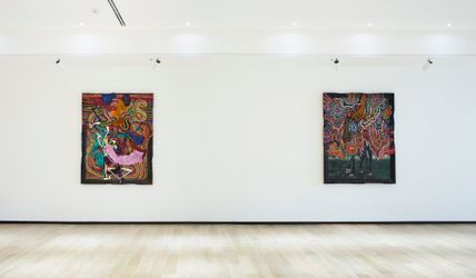 Exhibition view: Jigger Cruz, Paradigmal Traps, Tang Contemporary Art, Bangkok (1–25 July 2021). Courtesy Tang Contemporary Art. 