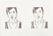 Sparrow, “I’m doing fine”, Sketches by Chow Chun Fai contemporary artwork 7