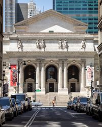 New York Public Library, Fifth Avenue, NYC, 13 May 2020 by Sean Hemmerle contemporary artwork photography
