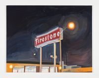 Firestone by Jean-Philippe Delhomme contemporary artwork painting