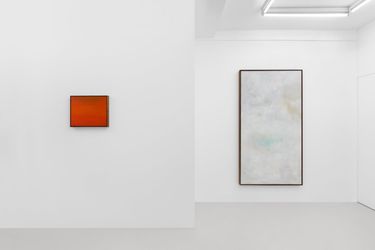 Exhibition view: Lewis Brander, Recent Paintings, Vardaxoglou Gallery, London (24 January–2 March, 2024). Courtesy Vardaxoglou Gallery.