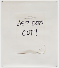 Notes from Jo by Keith Arnatt contemporary artwork photography