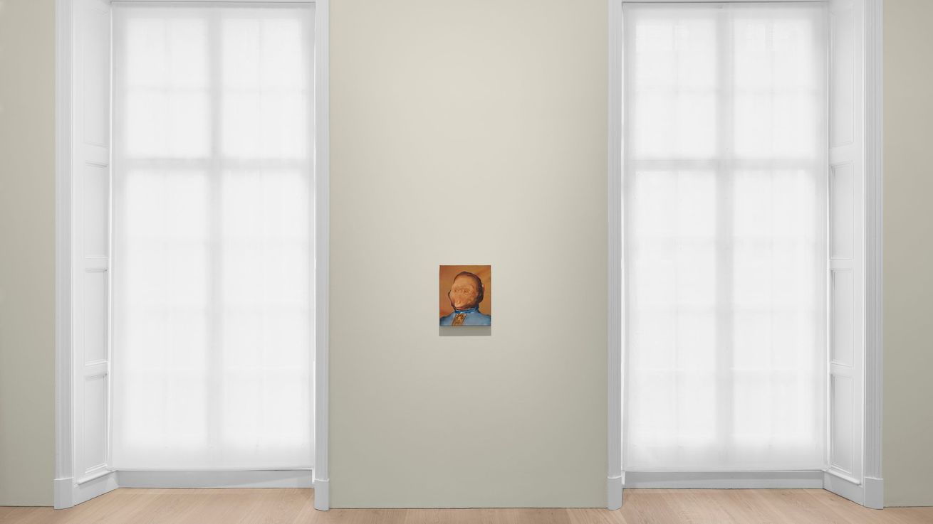 Michaël Borremans, 'The Monkey' at David Zwirner, London, United