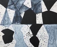 Eccentric Black, #31 by Jürgen Partenheimer contemporary artwork works on paper