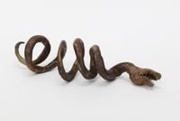 Coiled Snake by Francis Upritchard contemporary artwork sculpture
