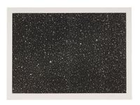 Starfield by Vija Celmins contemporary artwork painting, works on paper