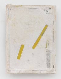 Composition with Yellow by Mark Manders contemporary artwork print
