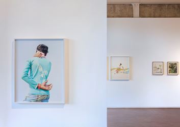 Exhibition view: Vasantha Yogananthan, A Myth of Two Souls, Jhaveri Contemporary (14 March–4 May 2019). Courtesy Jhaveri Contemporary.