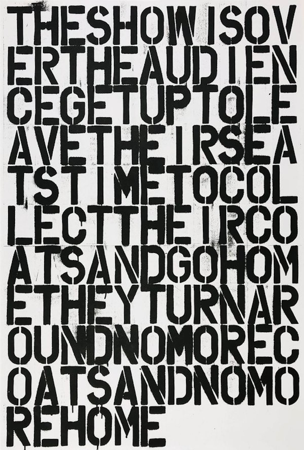 T*o様 Christopher Wool&Felix Gonzalez-Tor Christopher Wool And Felix Gonzalez-Torres' Art For Sale