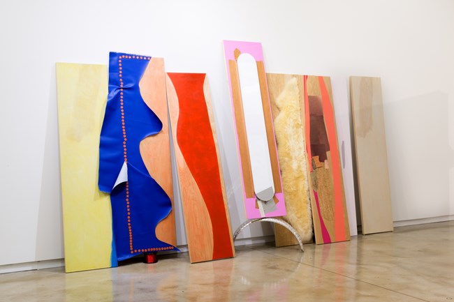 Decals Roam to Move by Jessica Stockholder contemporary artwork