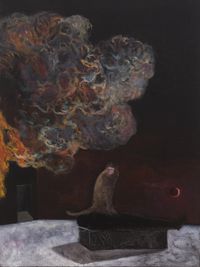 Bright Cloud by Wang Zhongjie contemporary artwork painting