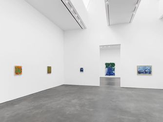 Exhibition view: Joan Mitchell, Paintings, 1979–1985, David Zwirner, 20h Street, New York (3 November–17 December 2022). Courtesy David Zwirner.