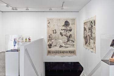 Exhibition view: William Kentridge, Oh To Believe in Another World, Goodman Gallery, London (1 October–12 November 2022). Courtesy Goodman Gallery.