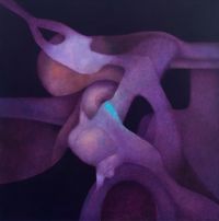 Dimensión nocturna (Nocturnal Dimension) by Rafael Soriano contemporary artwork painting