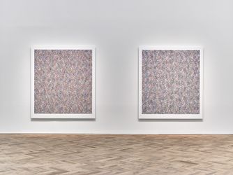 Exhibition view: James Hugonin, Fluctuations in Elliptical Form, Ingleby Gallery, Edinburgh (29 January–26 March 2022). Courtesy Ingleby Gallery.