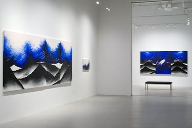 Exhibition view: Golnaz Fathi, The Road Forward, Sundaram Tagore Gallery, Chelsea, New York (17 November–17 December 2022). Courtesy Sundaram Tagore Gallery.