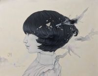 Remind by Yu Kawashima contemporary artwork painting, works on paper, drawing