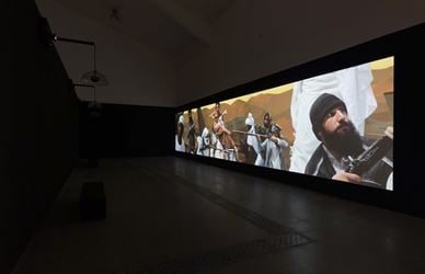 Exhibition view: AES+F, What Came to Pass, Tang Contemporary, Beijing (20 May–30 June 2020). Courtesy Tang Contemporary. 