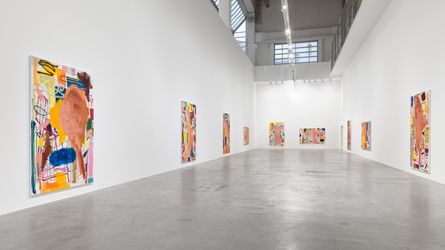 Contemporary art exhibition, André Butzer, Rohe Milch at Galerie Max Hetzler, Potsdamer Straße, Berlin, Germany