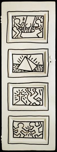 untitled by Keith Haring contemporary artwork painting, works on paper, sculpture