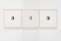 One and Three Polaroids (after Kosuth, One and Three Chairs 1965) by Ivan Franco Fraga contemporary artwork painting, works on paper, photography, drawing
