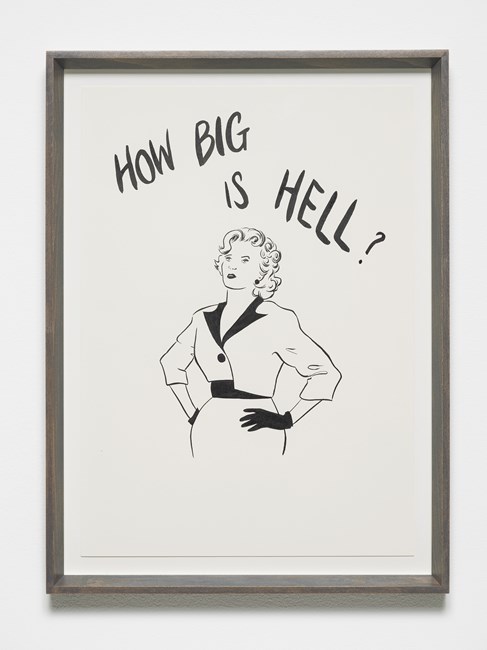 How Big is Hell? by Donald Urquhart contemporary artwork