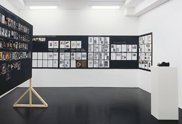 Exhibition view: Henrik Olesen, Some Gay-Lesbian Artists and/or Artists relevant to Homo-Social Culture I – VII, Galerie Buchholz, Cologne (26 October–27 November 2007). Courtesy Galerie Buchholz.