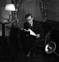Jean-Paul Sartre by Walter Carone contemporary artwork photography, print