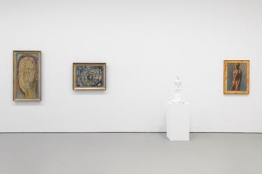 Exhibition view: Group Show, The Young and Evil, David Zwirner, 19th Street, New York (21 February–13 April 2019). Courtesy David Zwirner.
