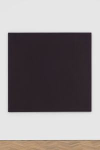 No. 61 Violet Blue Plum Black by Bob Law contemporary artwork painting