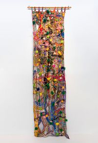Color of Life (No. 2) by Santi Wangchuan contemporary artwork textile